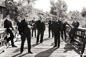 groomsmen-on-bridge