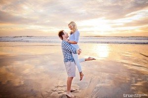Engagement on beach Ashlee_Jeff
