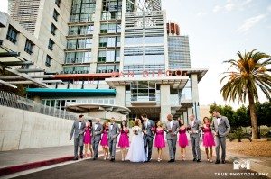 Bridal Party at San Diego Central Library