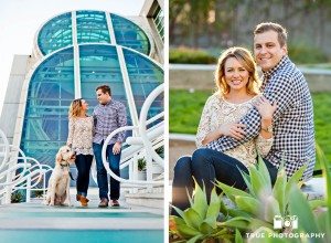 San Diego engagement shoot colorful locations