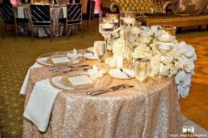table and tablecloth