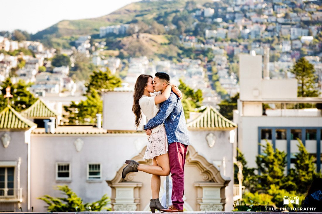 Engagement Photo in San Fransisco, California.