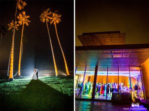 Night portrait and reception at Scripps Seaside Forum