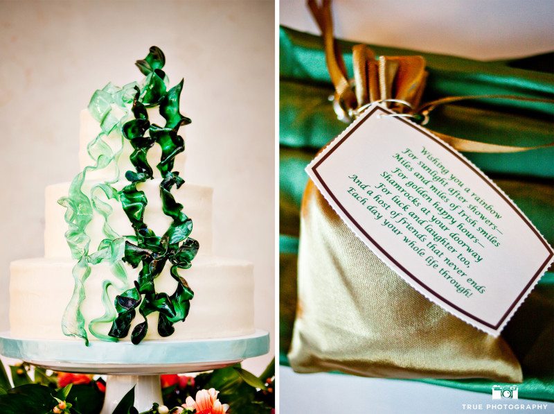 Green Sugar Ribbon Cake by Sweet Cheeks Baking Co