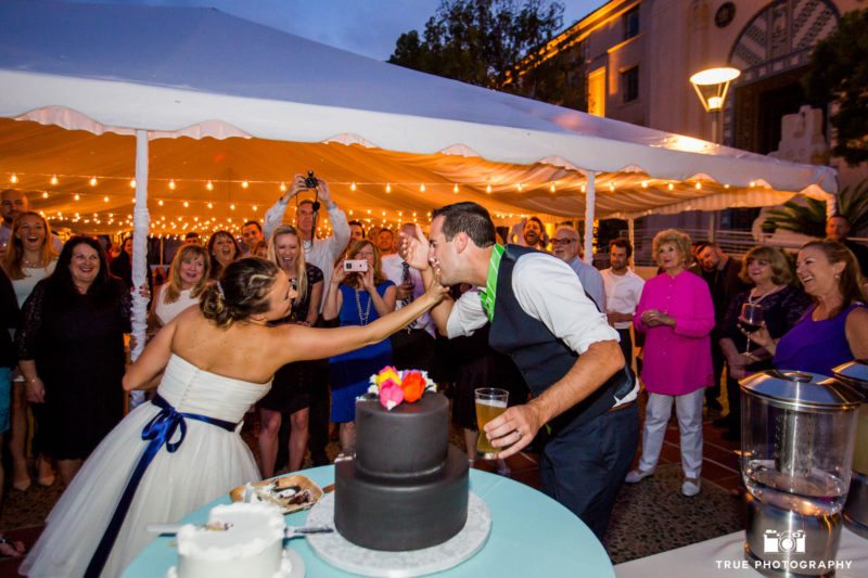 Smashing Wedding Cake