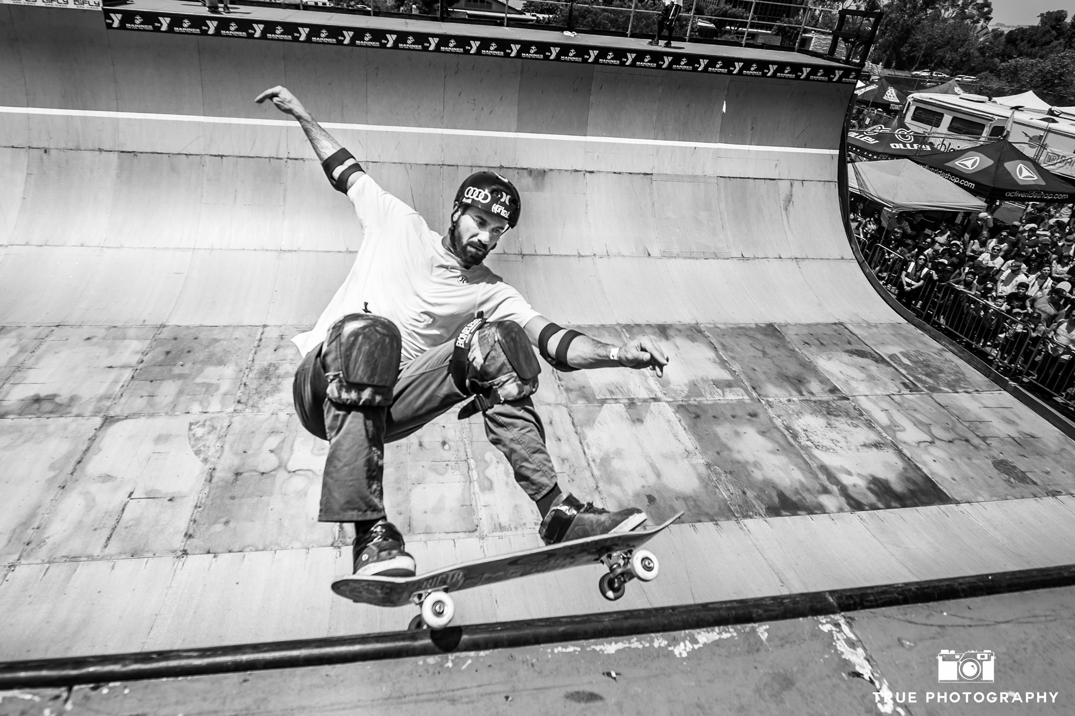 Tony Hawk Aaron Feldman Skateboarding Half Pipe San Diego Clash at Clairemont Grind For Life
