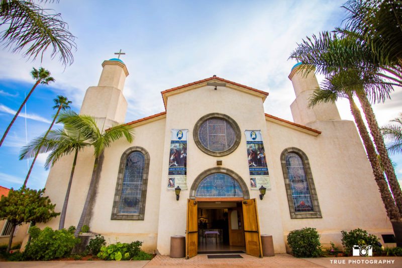 Exterior of Our Lady of Guadalupe Church in Chula Vista, California