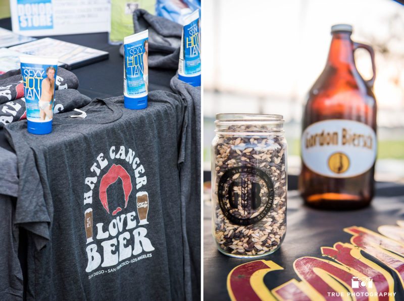 Cancer Prevention and Beer merchandise at Best Coast Beer Fest