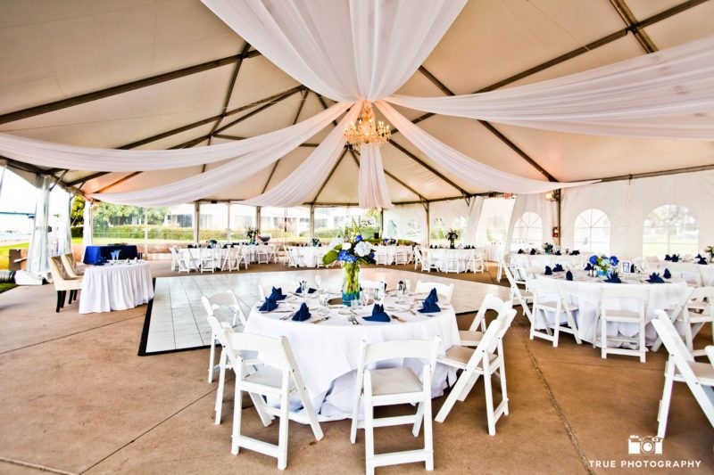 Coronado Island Marriott Resort & Spa reception tent