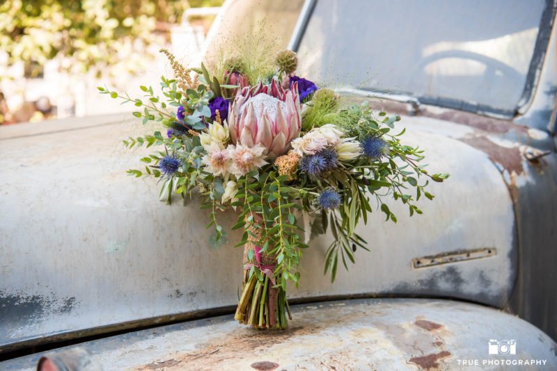 Rustic Bouquet designed by Rosemary Duff