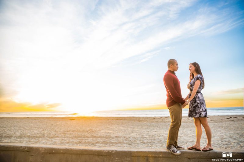 Beach engagement locations in San Diego