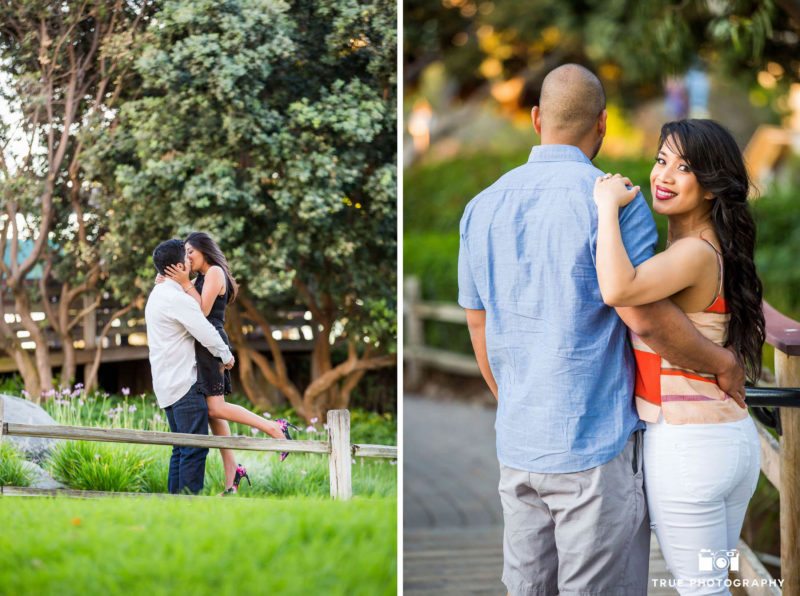 Engagement session in park