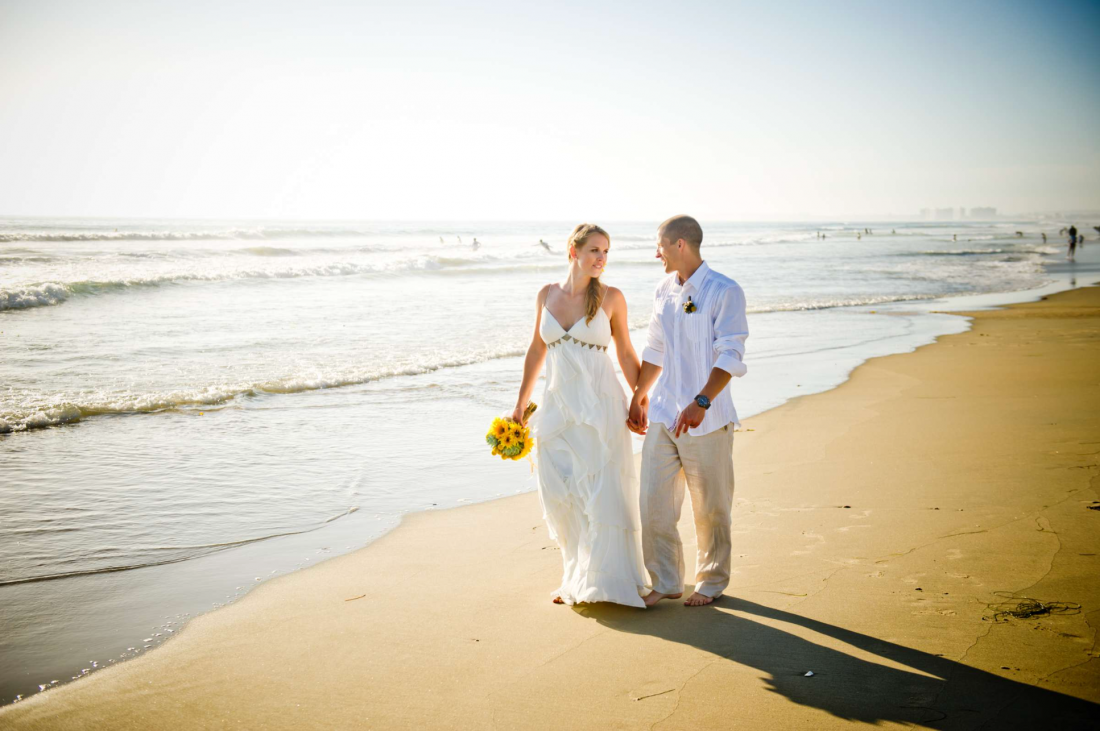 San Diego beach wedding boho vibes