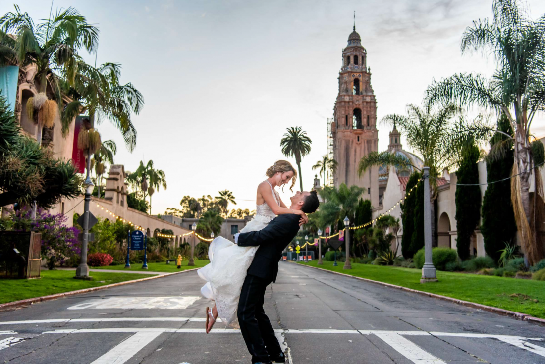 Balboa Park wedding photography by True Photography