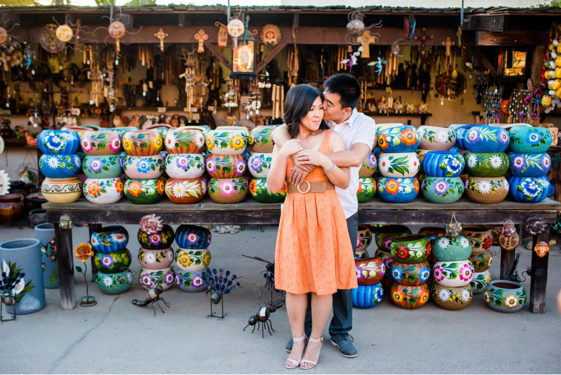 Old Town San Diego engagement photo by True Photography