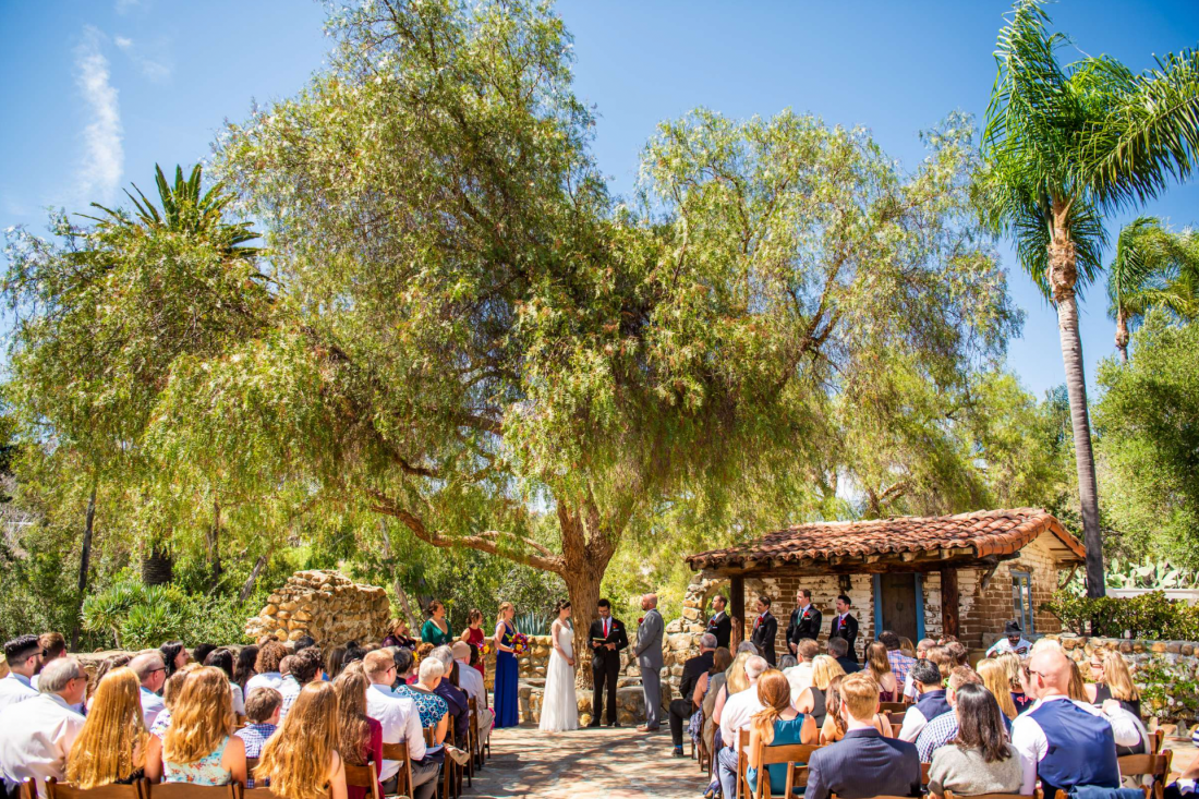 Leo Carrillo Ranch is one of the Historic Wedding Venues in San Diego photographed by True Photography