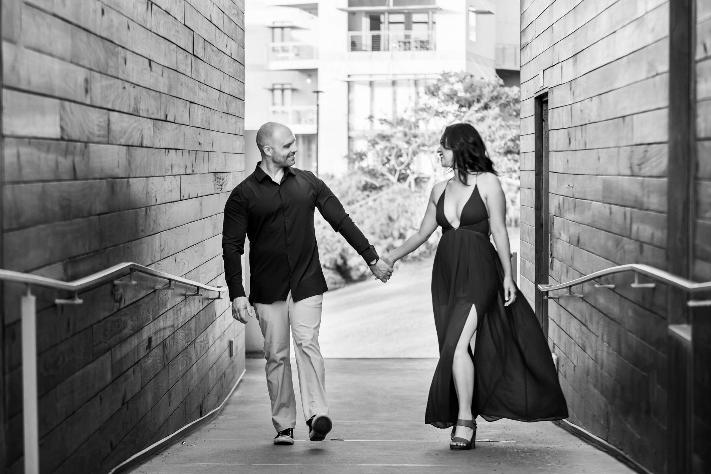 Scripps Seaside Forum Engagement, Joyce and Stephen Engagement Photo #637598 by True Photography