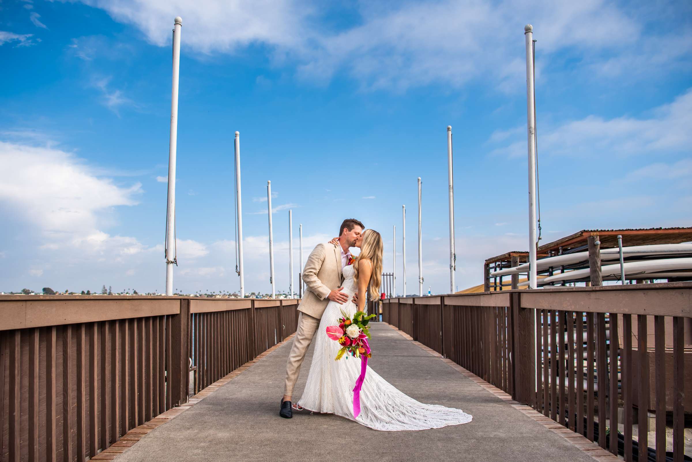 Tower Beach Club Wedding coordinated by Creative Affairs Inc, Natalie and Will Wedding Photo #703458 by True Photography