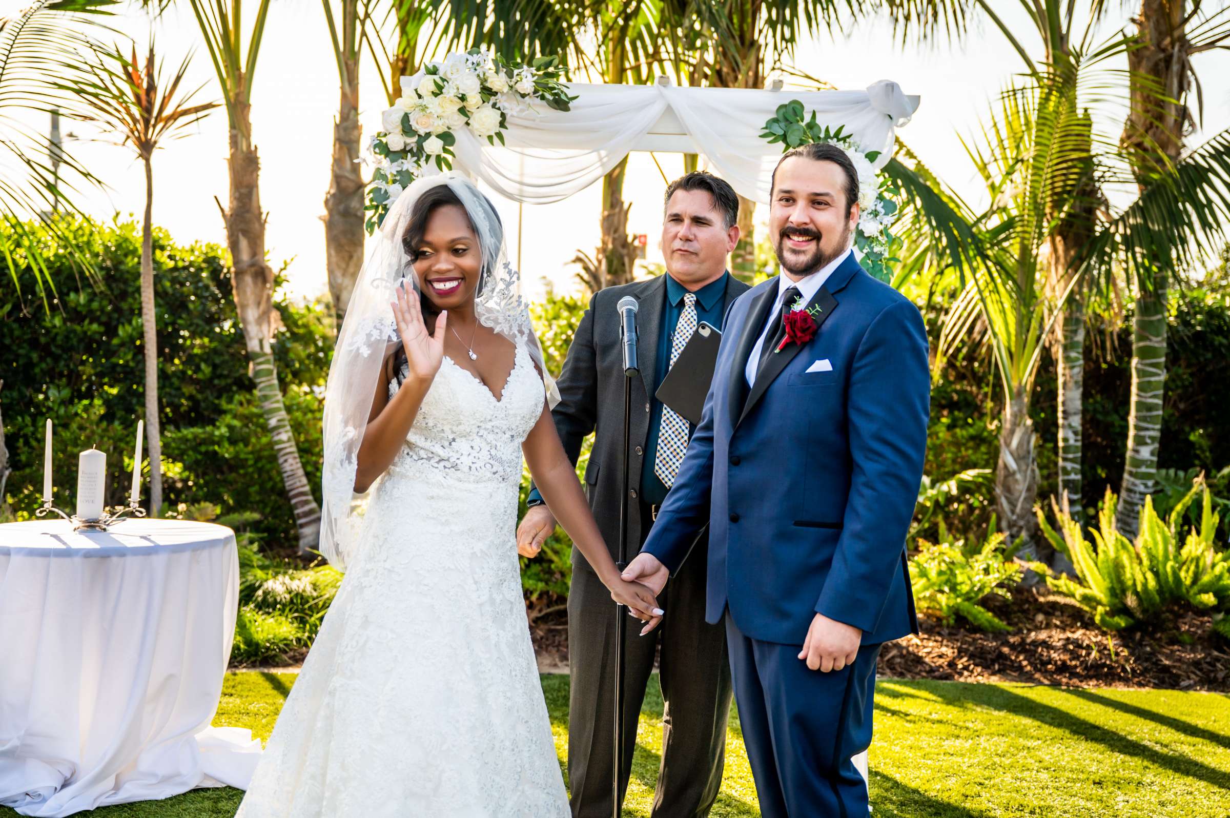 Cape Rey Carlsbad, A Hilton Resort Wedding, Naimah and Nick Wedding Photo #19 by True Photography