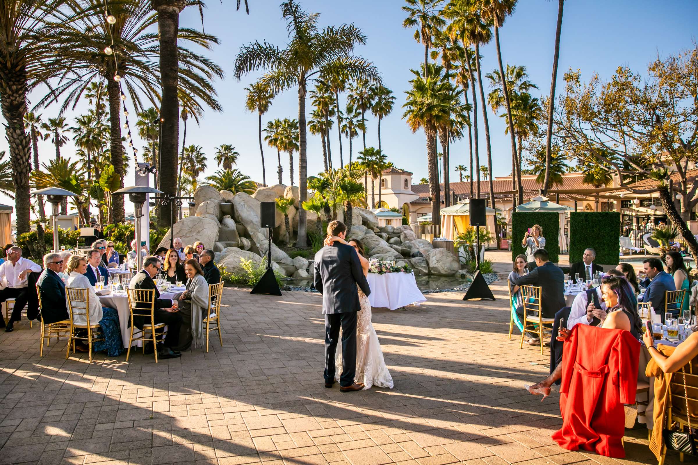 San Diego Mission Bay Resort Wedding coordinated by Elements of Style, Maggie and Eric Wedding Photo #159 by True Photography