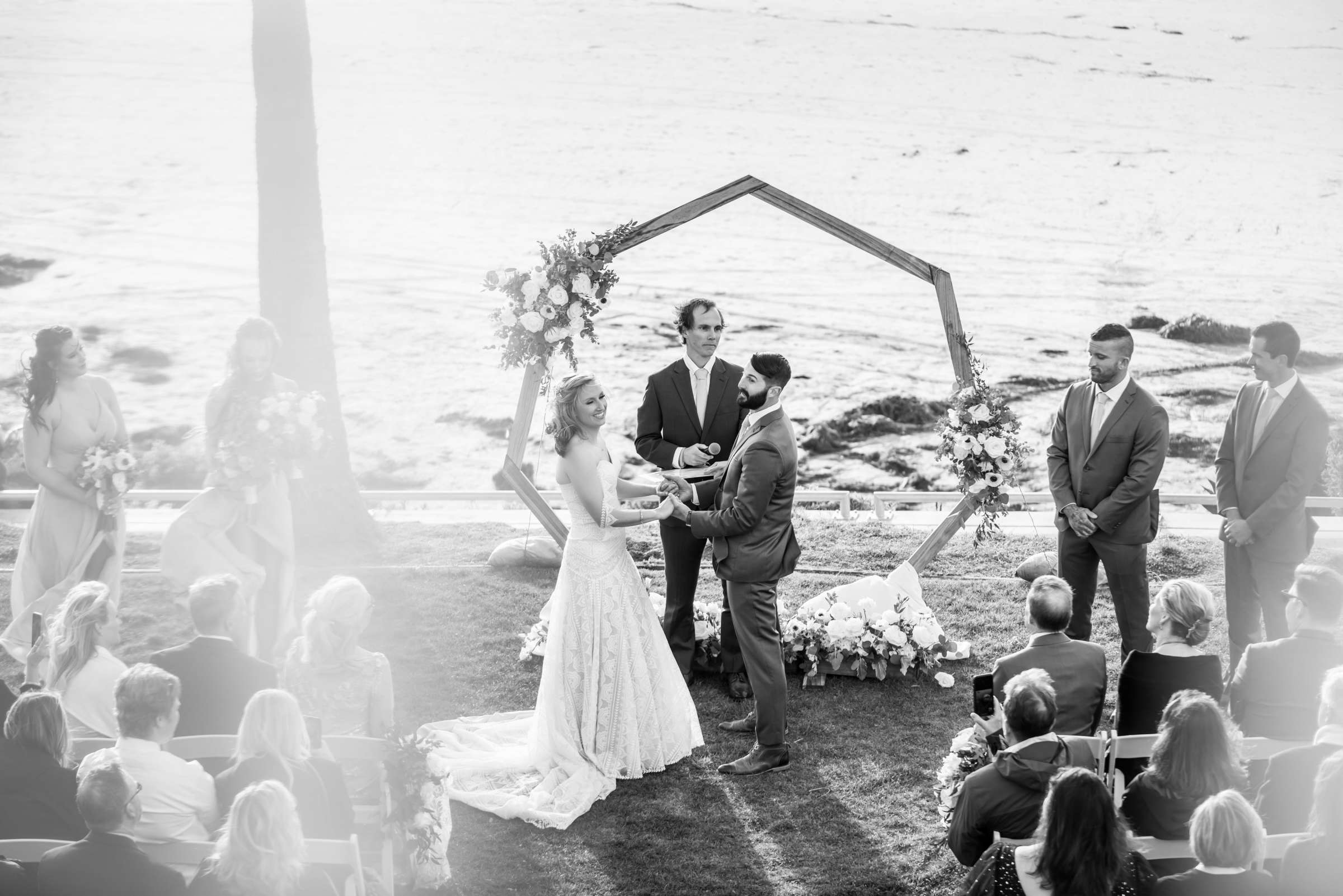 Scripps Seaside Forum Wedding coordinated by First Comes Love Weddings & Events, Morgan and Brian Wedding Photo #74 by True Photography