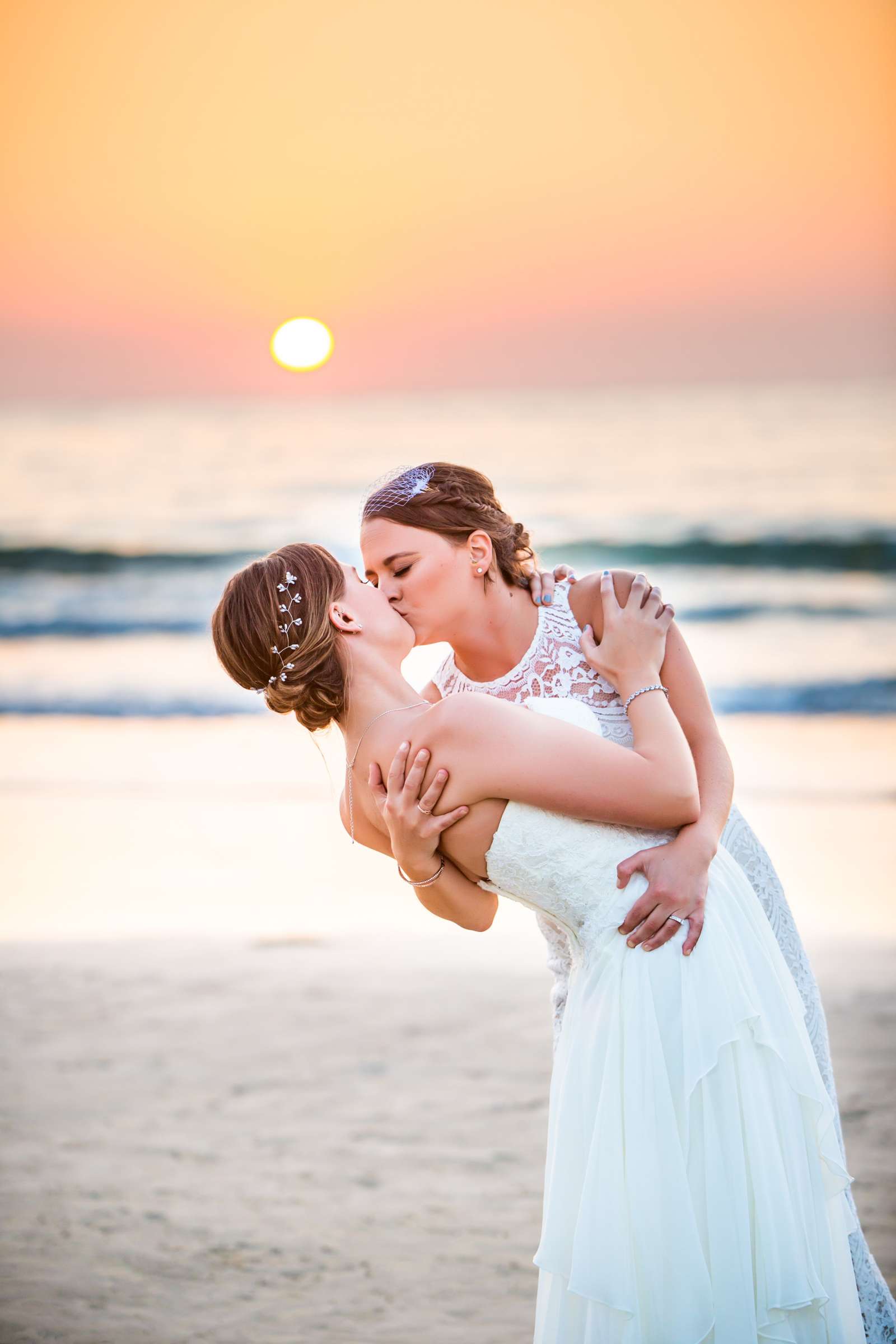 La Jolla Shores Hotel Wedding, Sarah and Kacey Wedding Photo #1 by True Photography