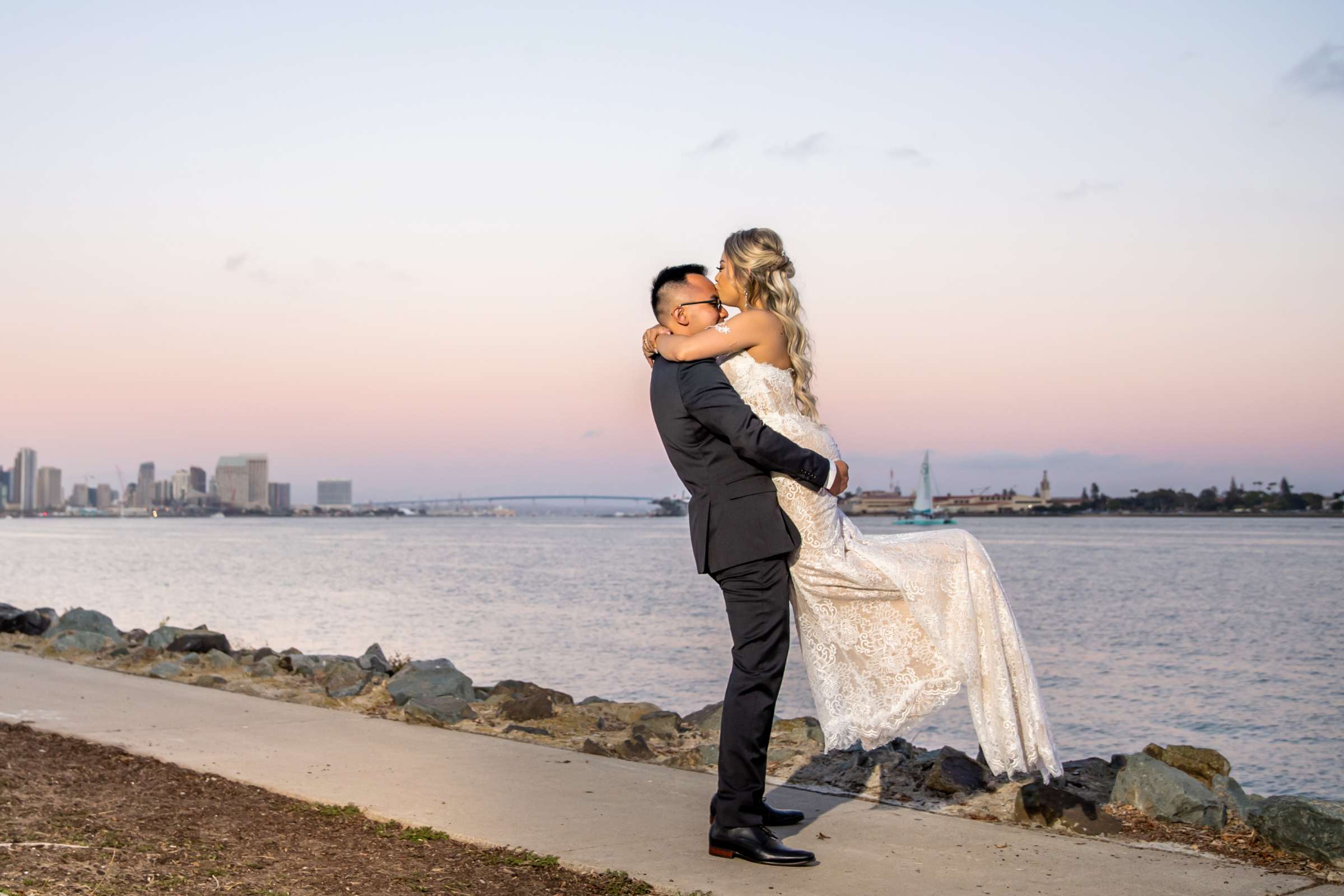 Harbor View Loft Wedding, Mary and Denny Wedding Photo #93 by True Photography