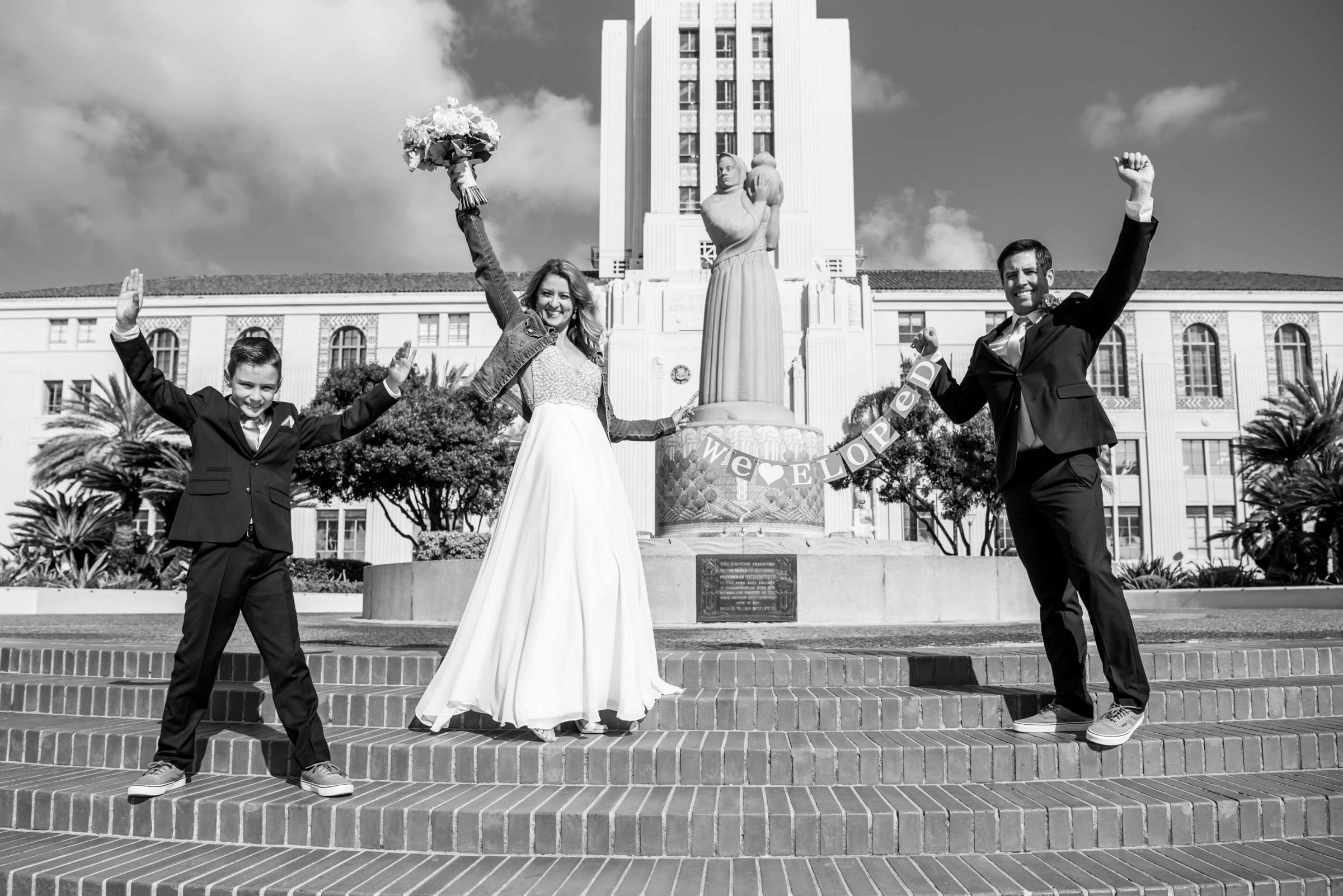 San Diego Courthouse Wedding, Nicole and Anthony Wedding Photo #5 by True Photography