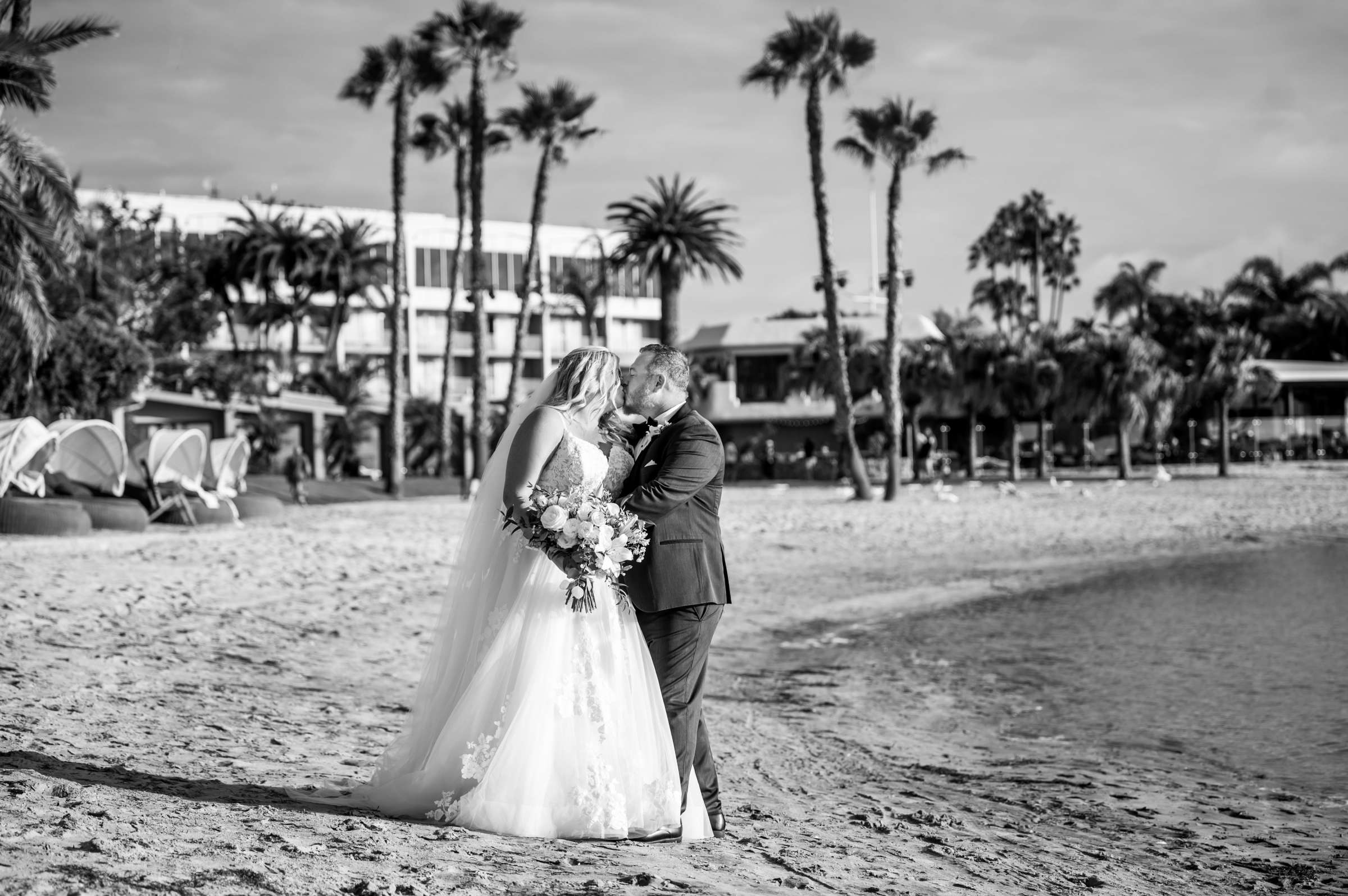Bahia Hotel Wedding coordinated by Blissful Weddings & Co., Andrea and Dan Wedding Photo #55 by True Photography