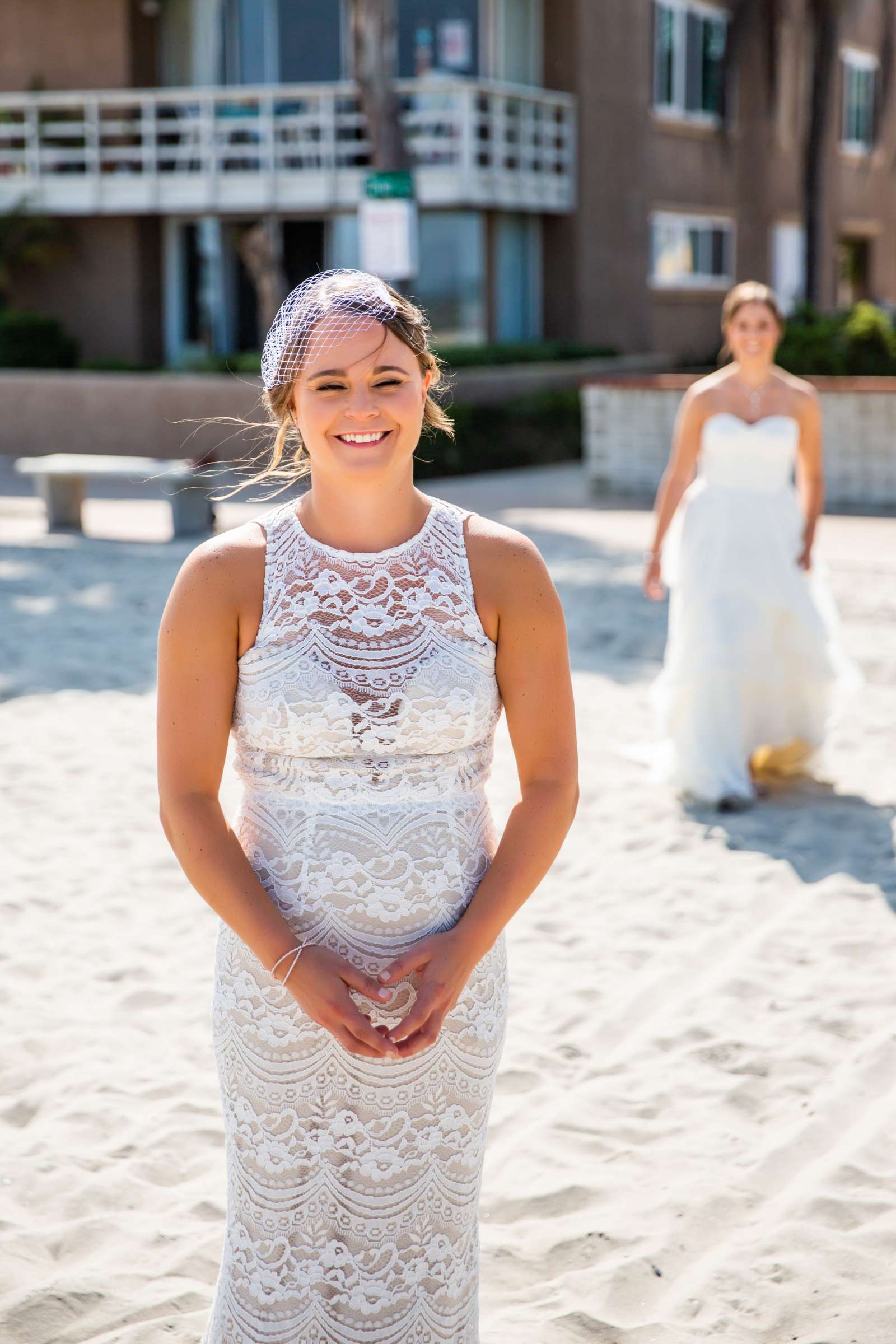 La Jolla Shores Hotel Wedding, Sarah and Kacey Wedding Photo #56 by True Photography