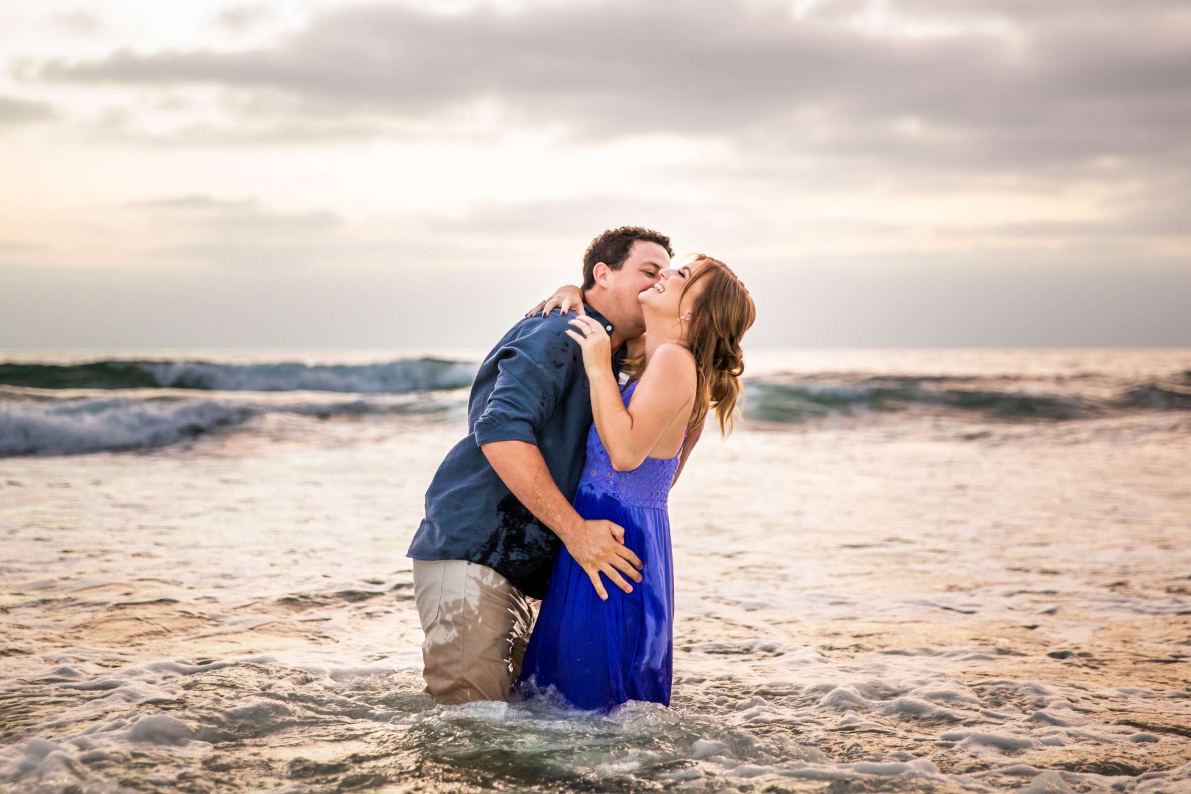Scripps Seaside Forum Engagement, Maren and Chris Engagement Photo #24 by True Photography