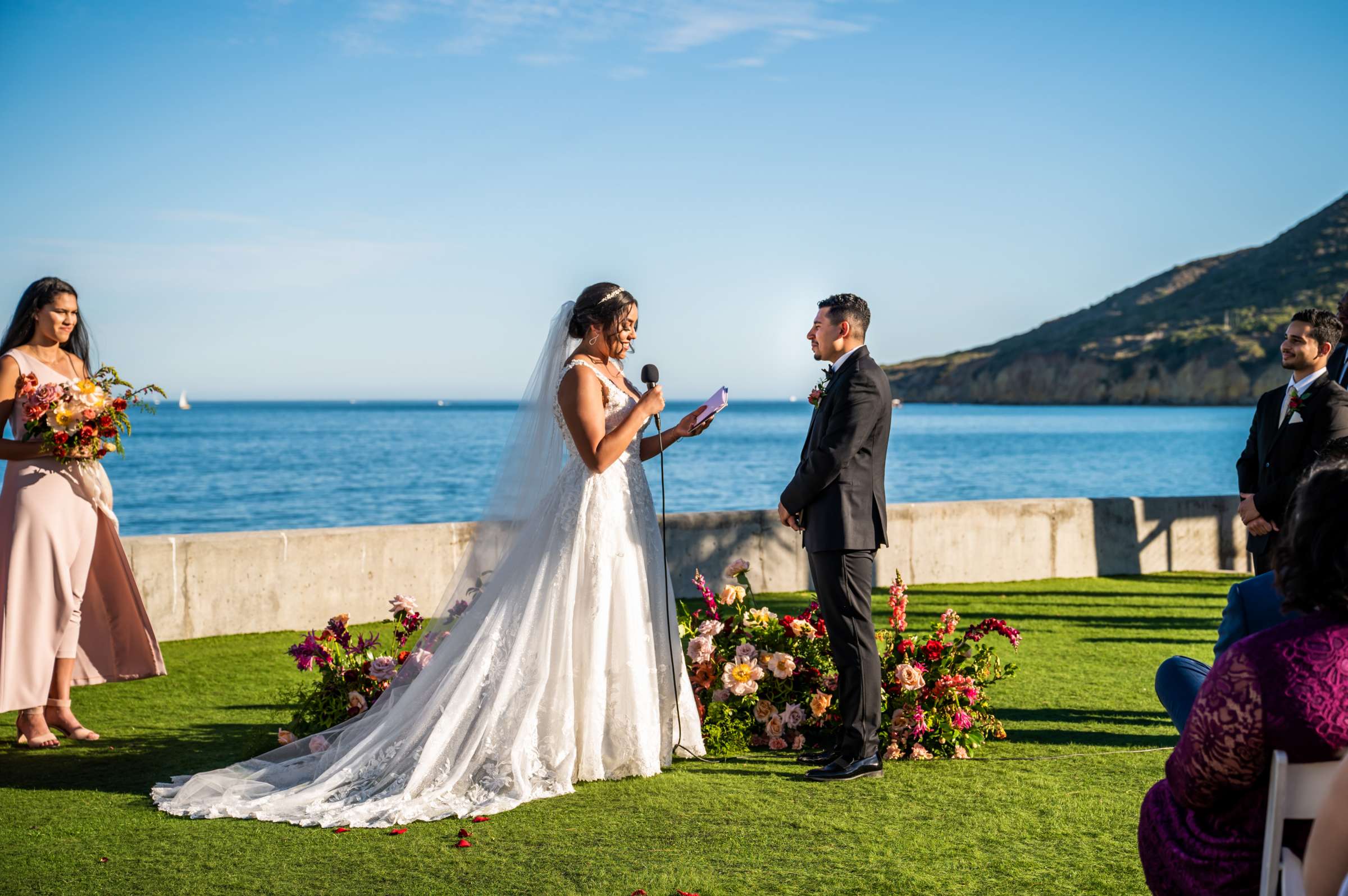 Ocean View Room Wedding coordinated by The Best Wedding For You, Cristina and Jon Wedding Photo #15 by True Photography