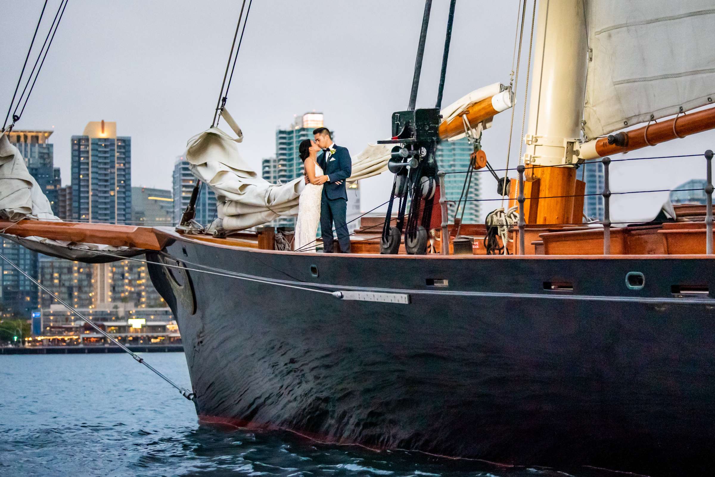 The America - Next Level Sailing Wedding, Johanna and Jogin Wedding Photo #1 by True Photography