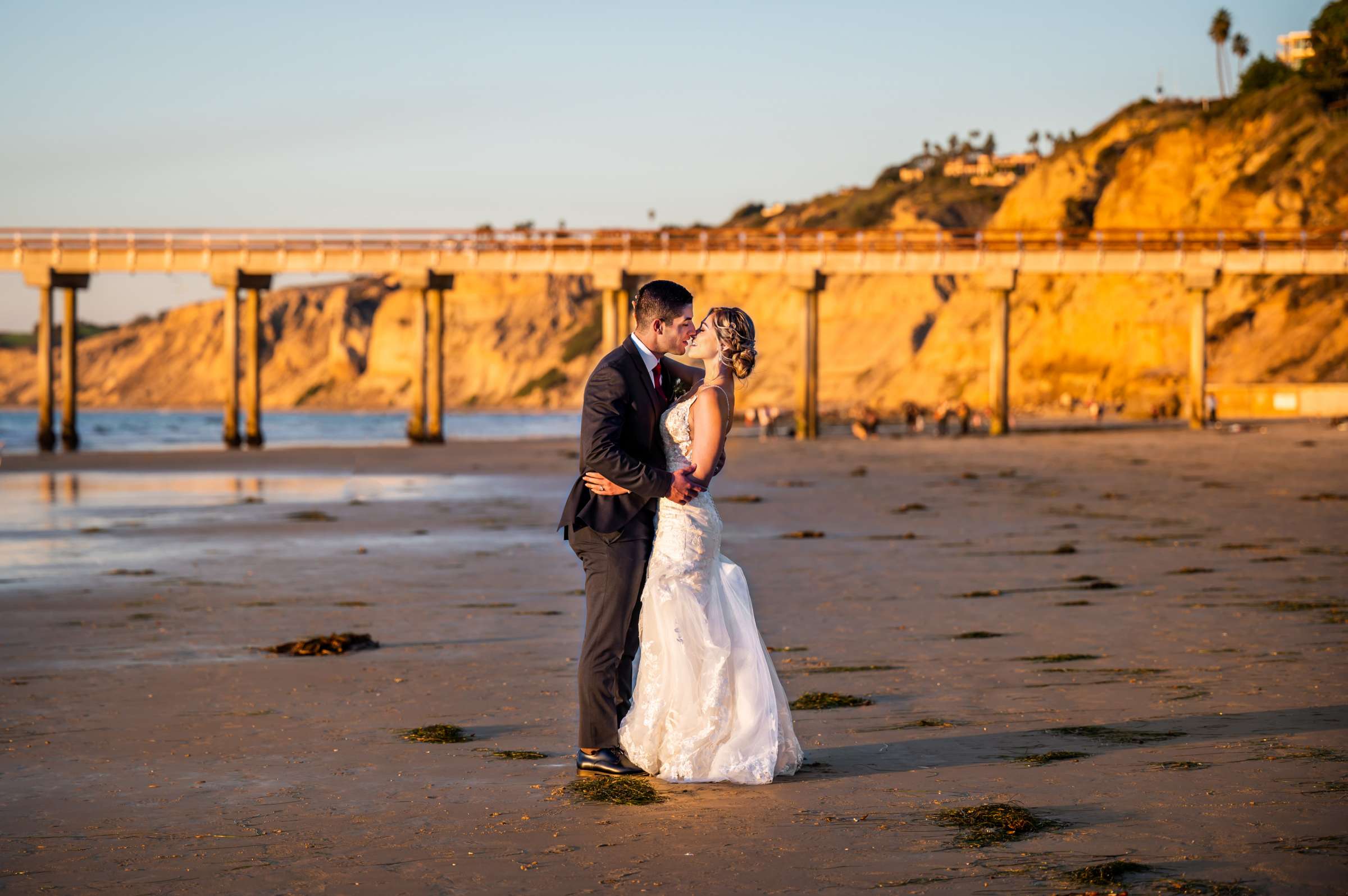 Scripps Seaside Forum Wedding coordinated by The Abbey Catering, Jaclyn and Tyler Wedding Photo #87 by True Photography