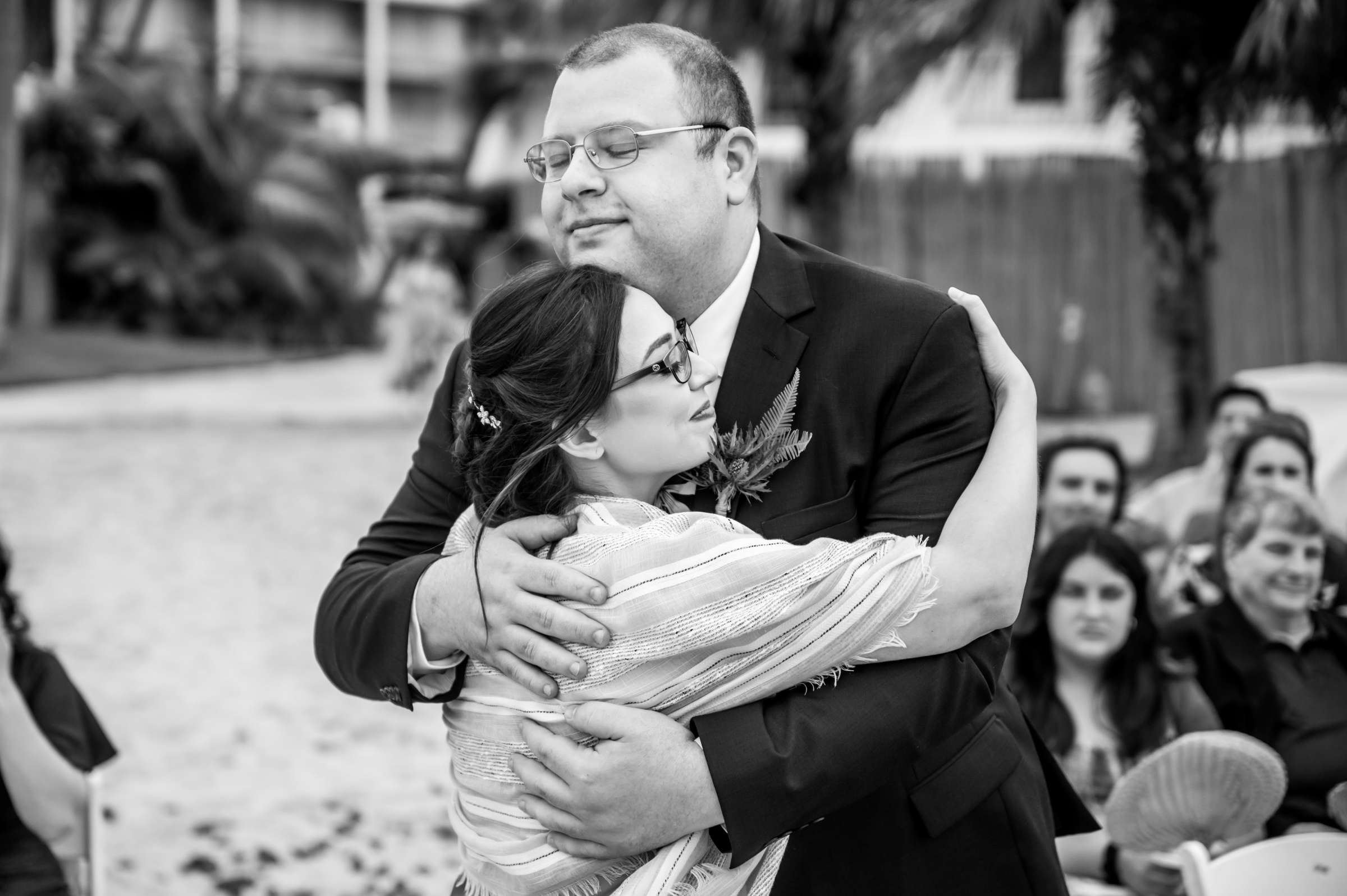 Bahia Hotel Wedding coordinated by Blissful Weddings & Co., Natalie and Joe Wedding Photo #13 by True Photography