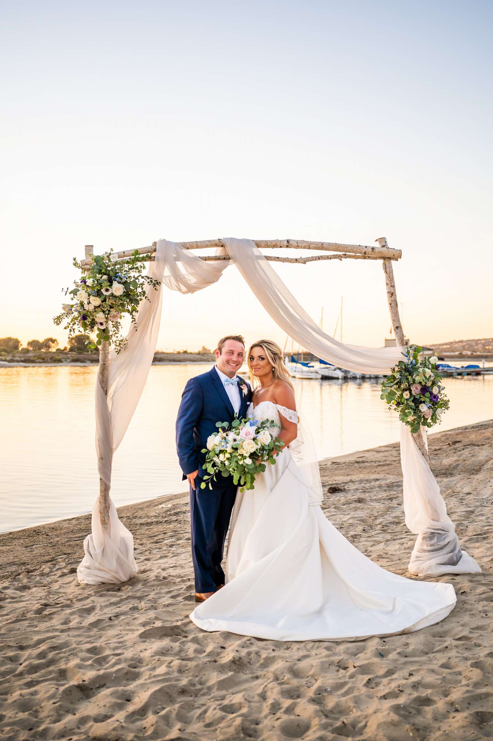 San Diego Mission Bay Resort Wedding coordinated by Type A Soiree Events, Grete and Brandon Wedding Photo #75 by True Photography