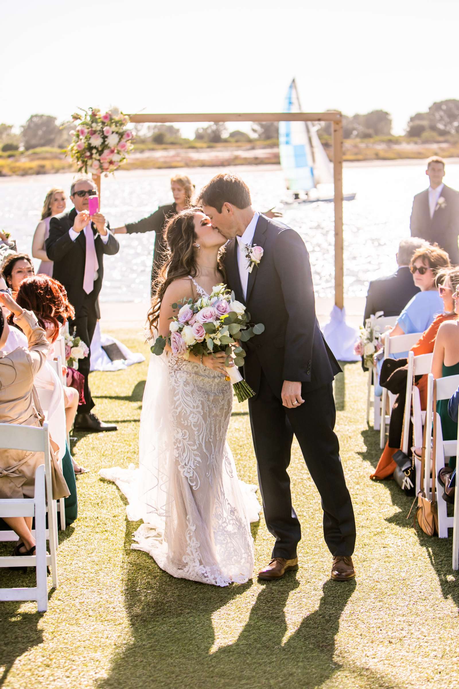 San Diego Mission Bay Resort Wedding coordinated by Elements of Style, Maggie and Eric Wedding Photo #104 by True Photography