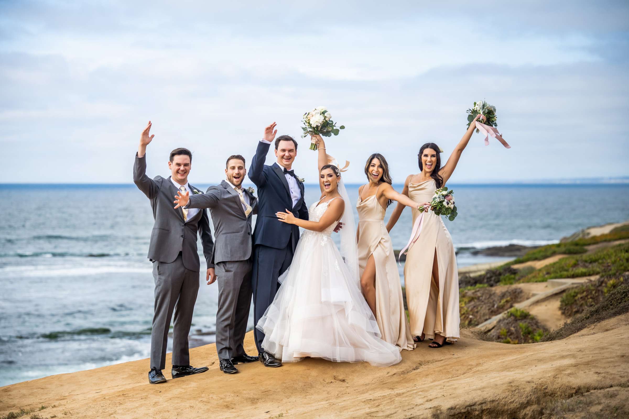 La Jolla Cove Rooftop Wedding coordinated by The Abbey Catering, Sabrina and Zachary Wedding Photo #73 by True Photography