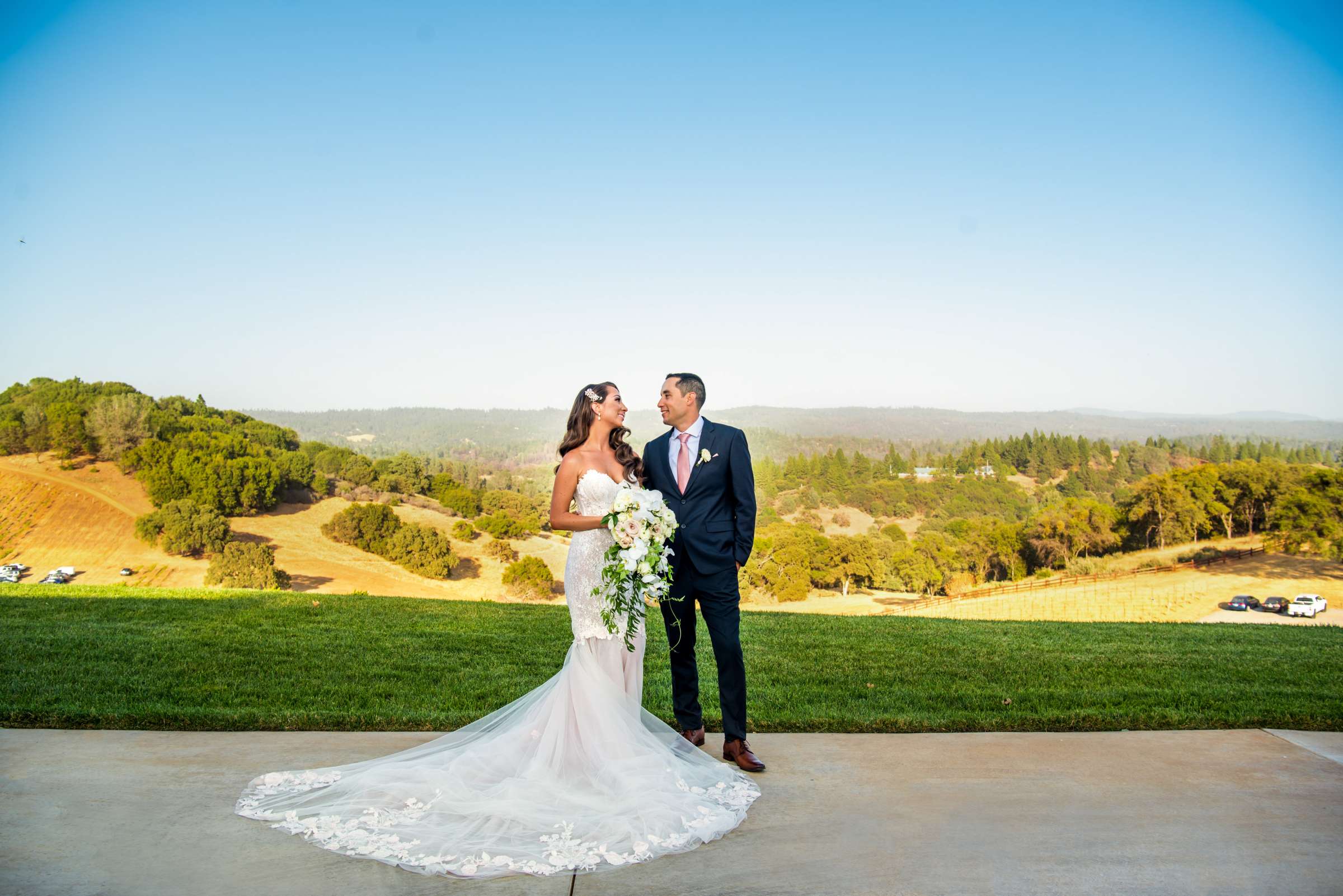 Black Oak Mountain Vineyards Wedding coordinated by Kendall Melissa Events, Liz and Paul Wedding Photo #25 by True Photography