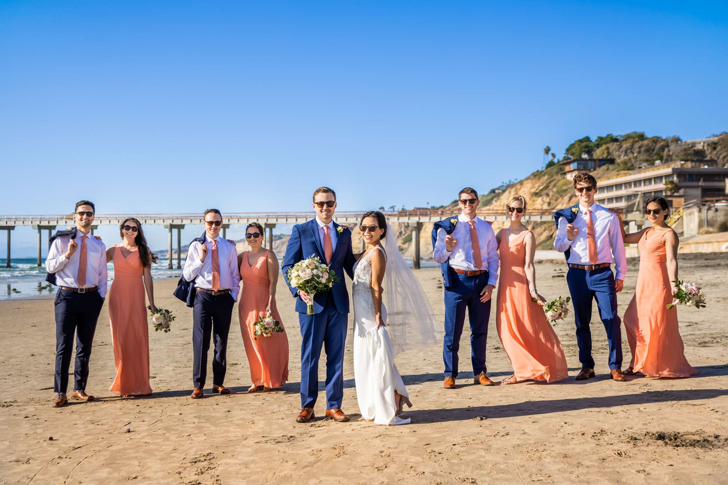 Scripps Seaside Forum Wedding coordinated by The Best Wedding For You, Brandi and Gregory Wedding Photo #133 by True Photography