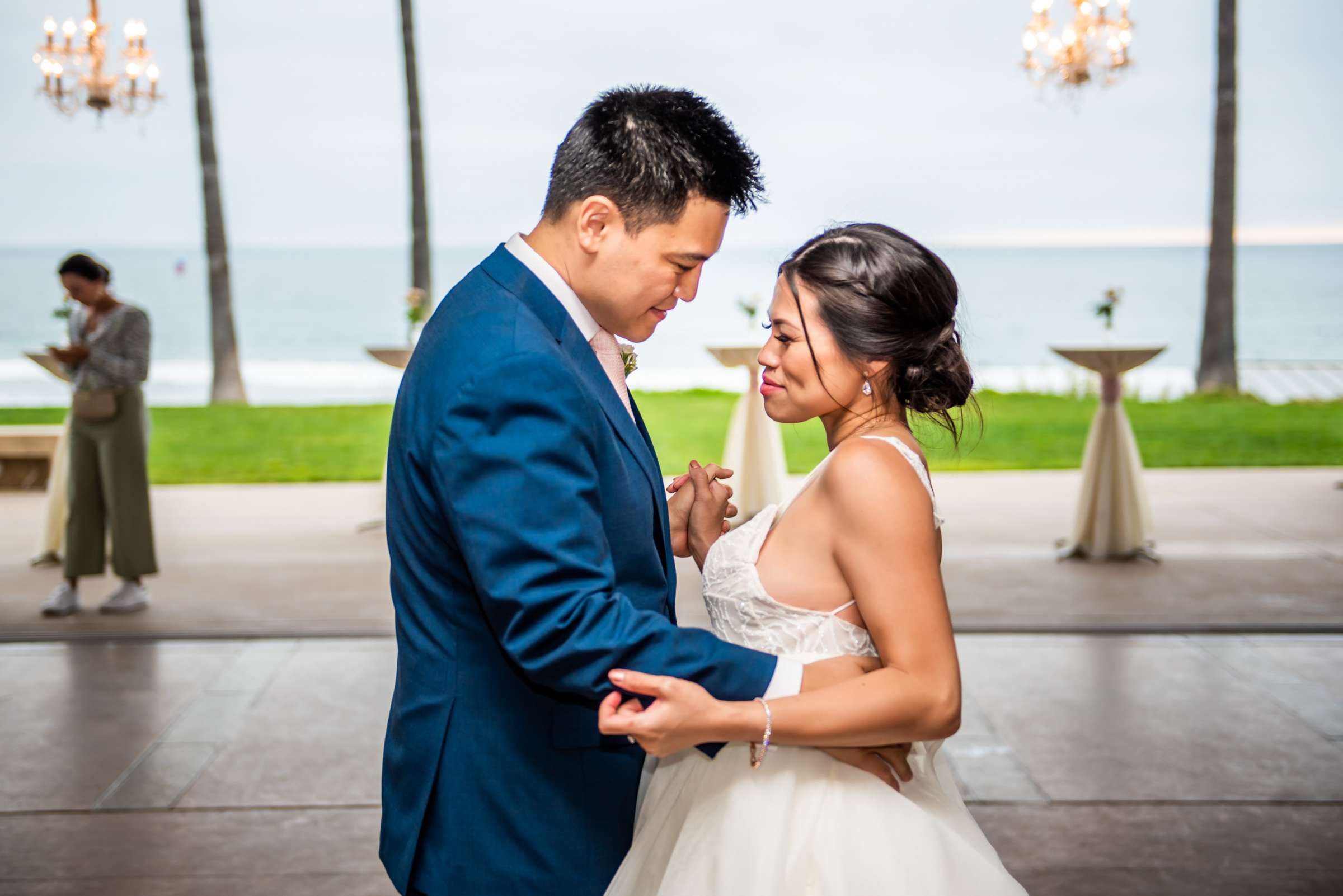 Scripps Seaside Forum Wedding coordinated by Willmus Weddings, Quynh and Tyler Wedding Photo #135 by True Photography