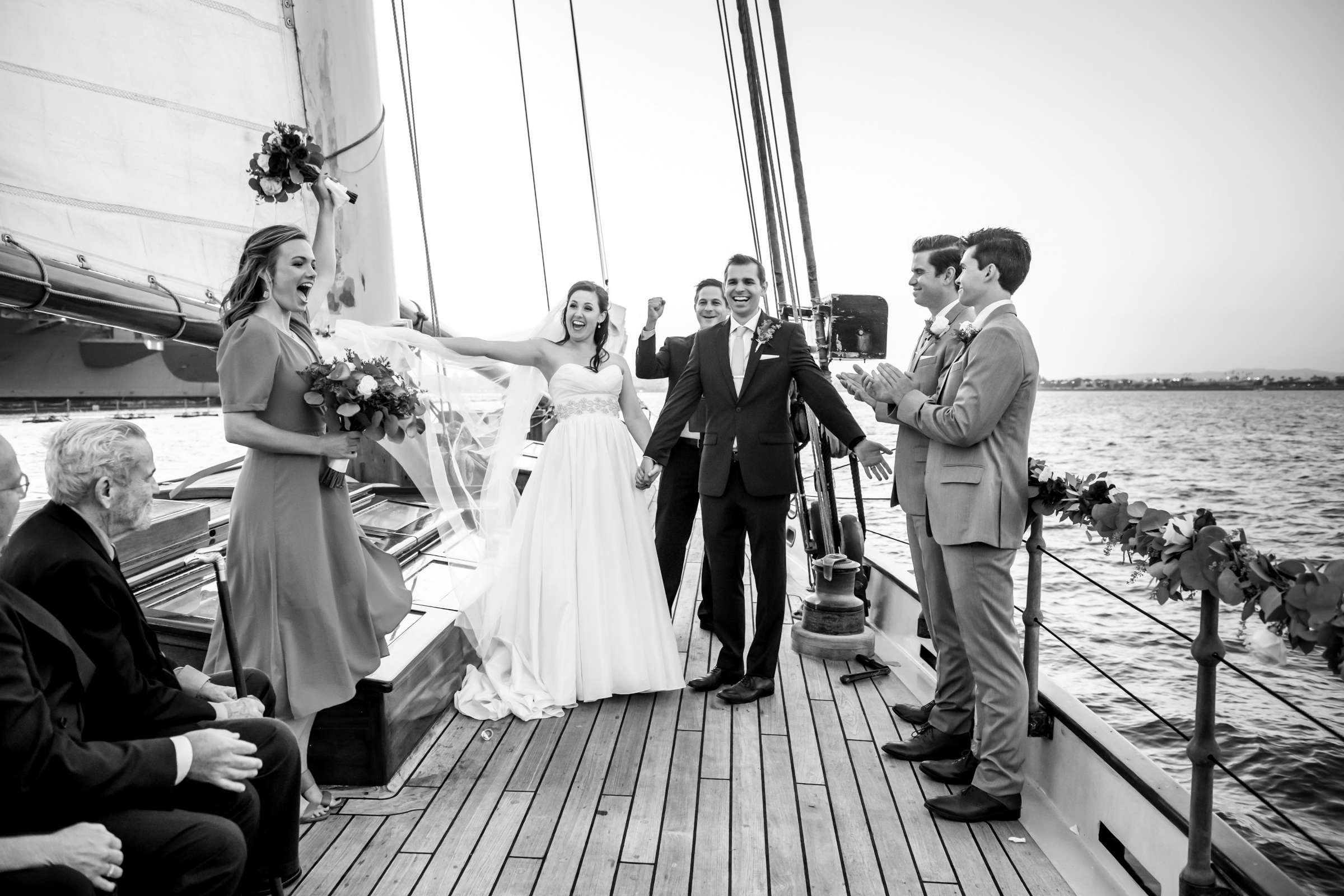The America - Next Level Sailing Wedding, Tracy and Jarred Wedding Photo #43 by True Photography