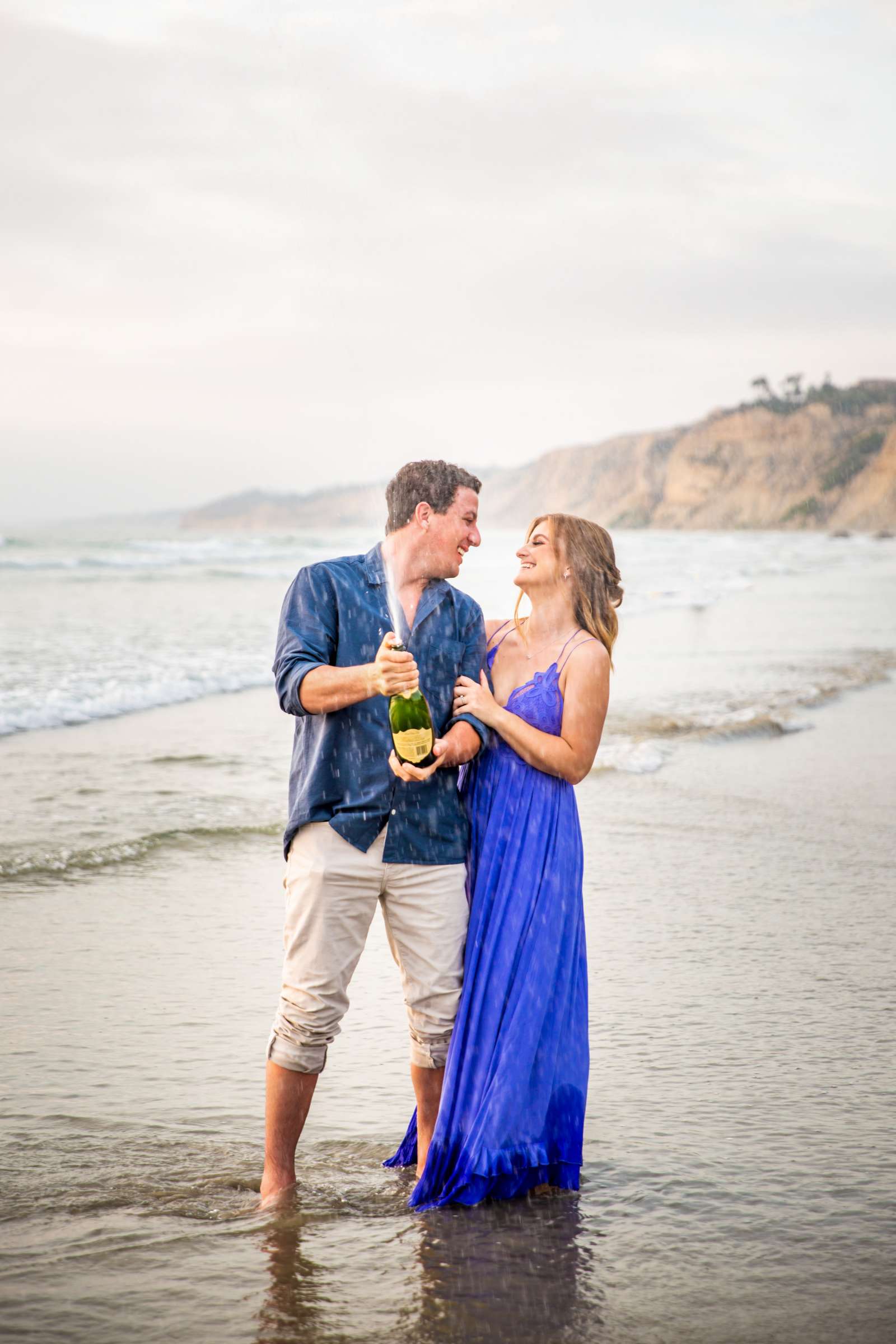 Scripps Seaside Forum Engagement, Maren and Chris Engagement Photo #15 by True Photography