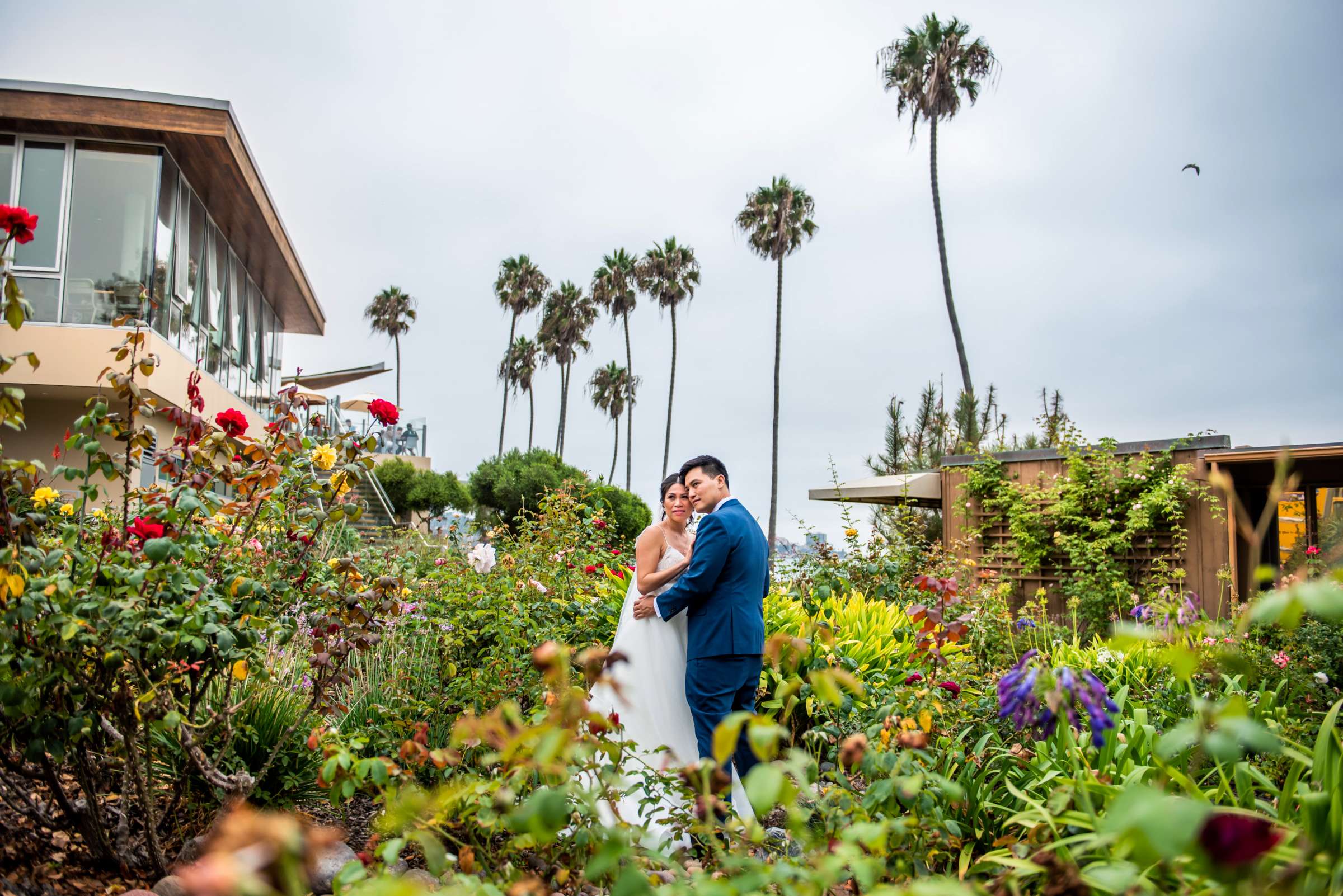 Scripps Seaside Forum Wedding coordinated by Willmus Weddings, Quynh and Tyler Wedding Photo #13 by True Photography