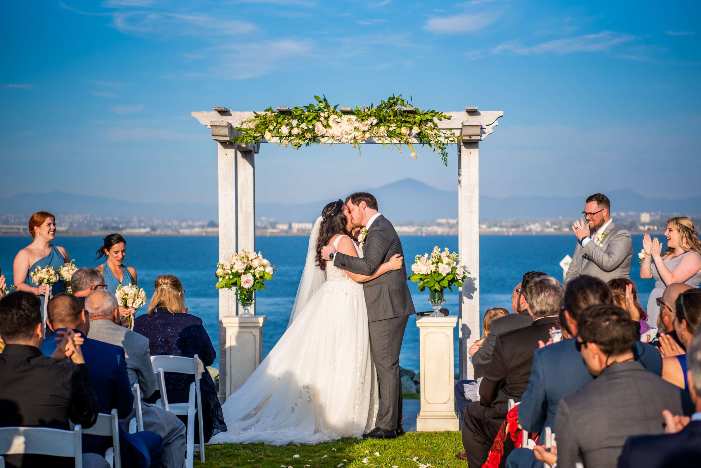 Loews Coronado Bay Resort Wedding coordinated by Bella Mia Exclusive Events, Jessica and Casey Wedding Photo #12 by True Photography
