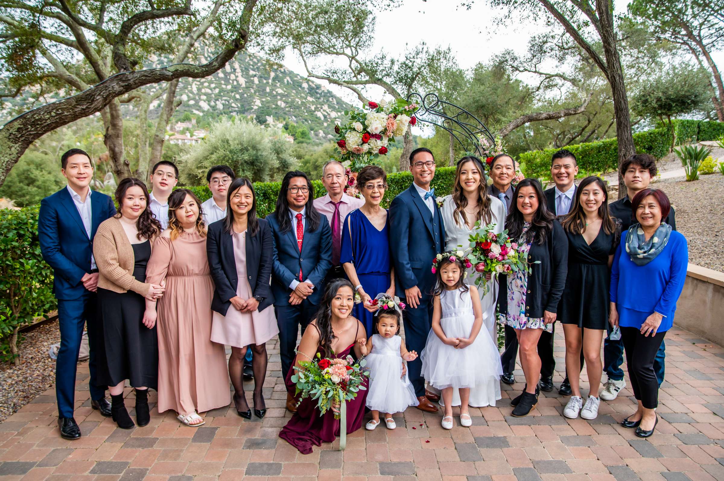 Mt Woodson Castle Wedding coordinated by Personal Touch Dining, Rebecca and Philip Wedding Photo #46 by True Photography