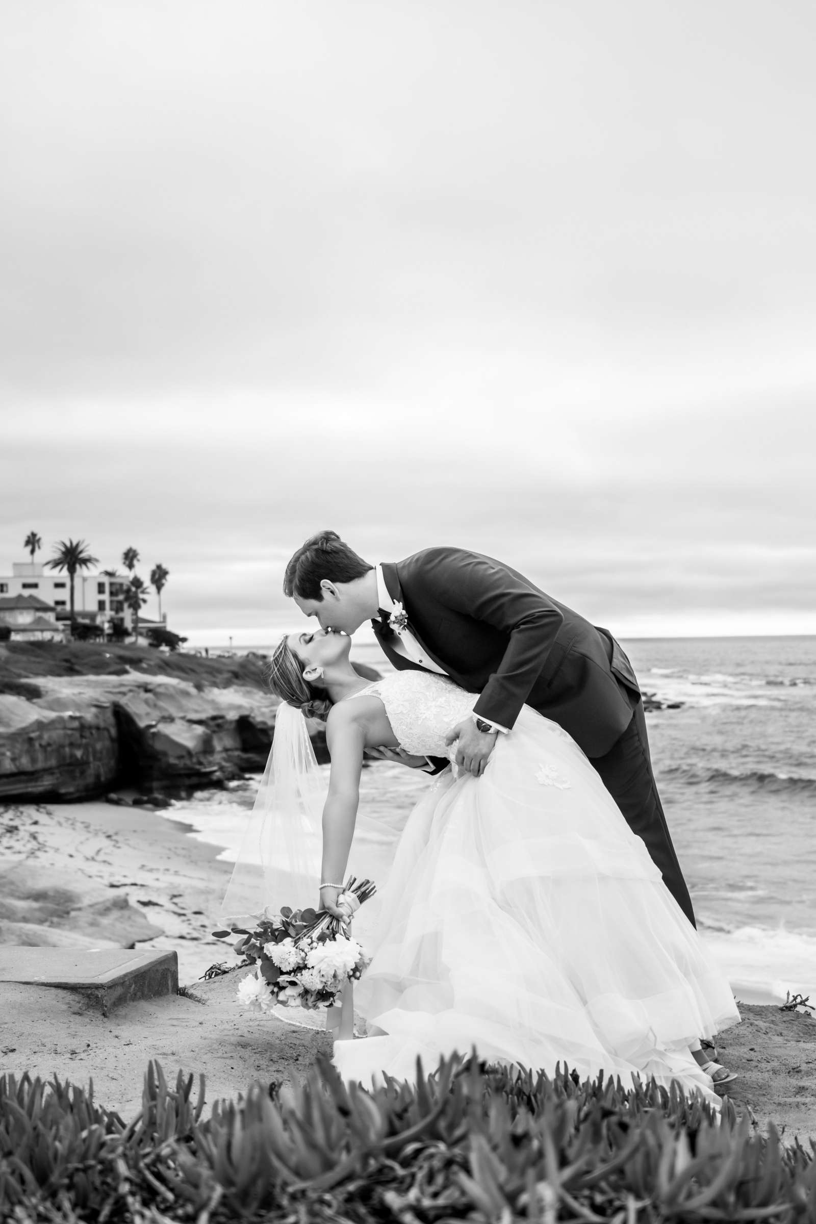 La Jolla Cove Rooftop Wedding coordinated by The Abbey Catering, Sabrina and Zachary Wedding Photo #85 by True Photography