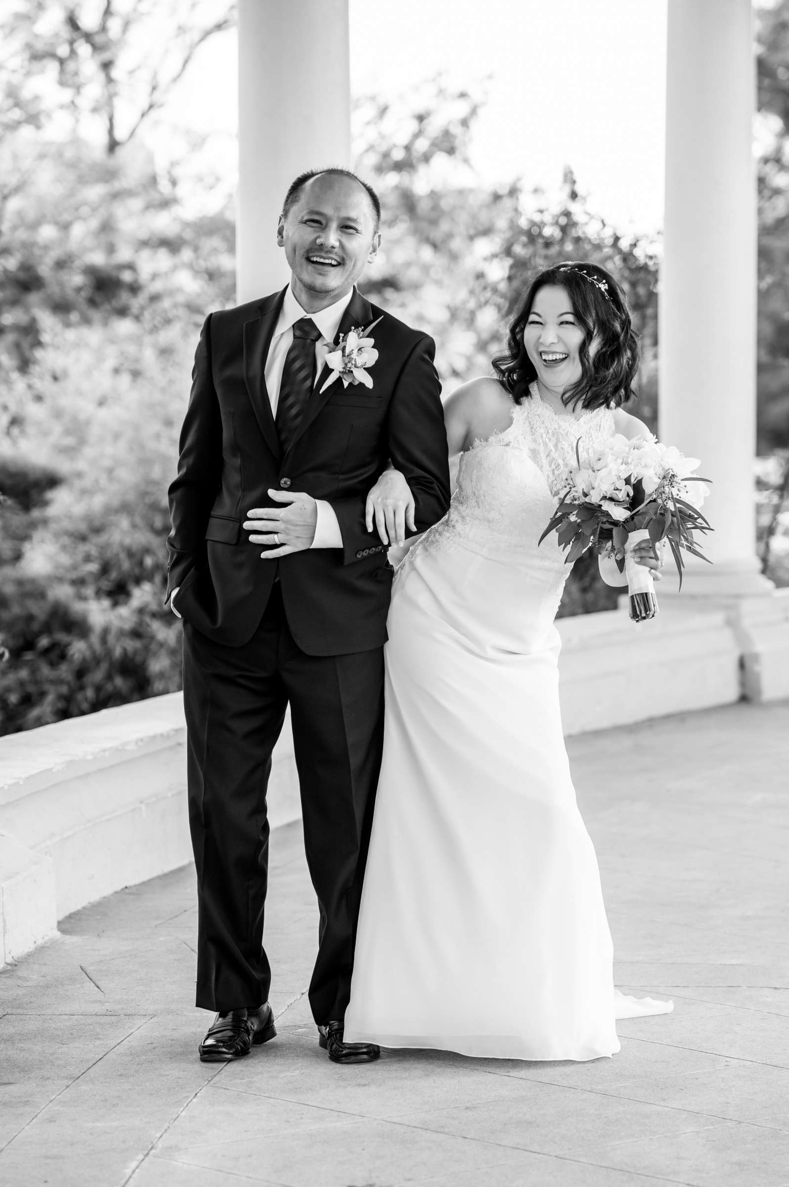 Japanese Friendship Garden Engagement, Tiffany and Lee Engagement Photo #624550 by True Photography
