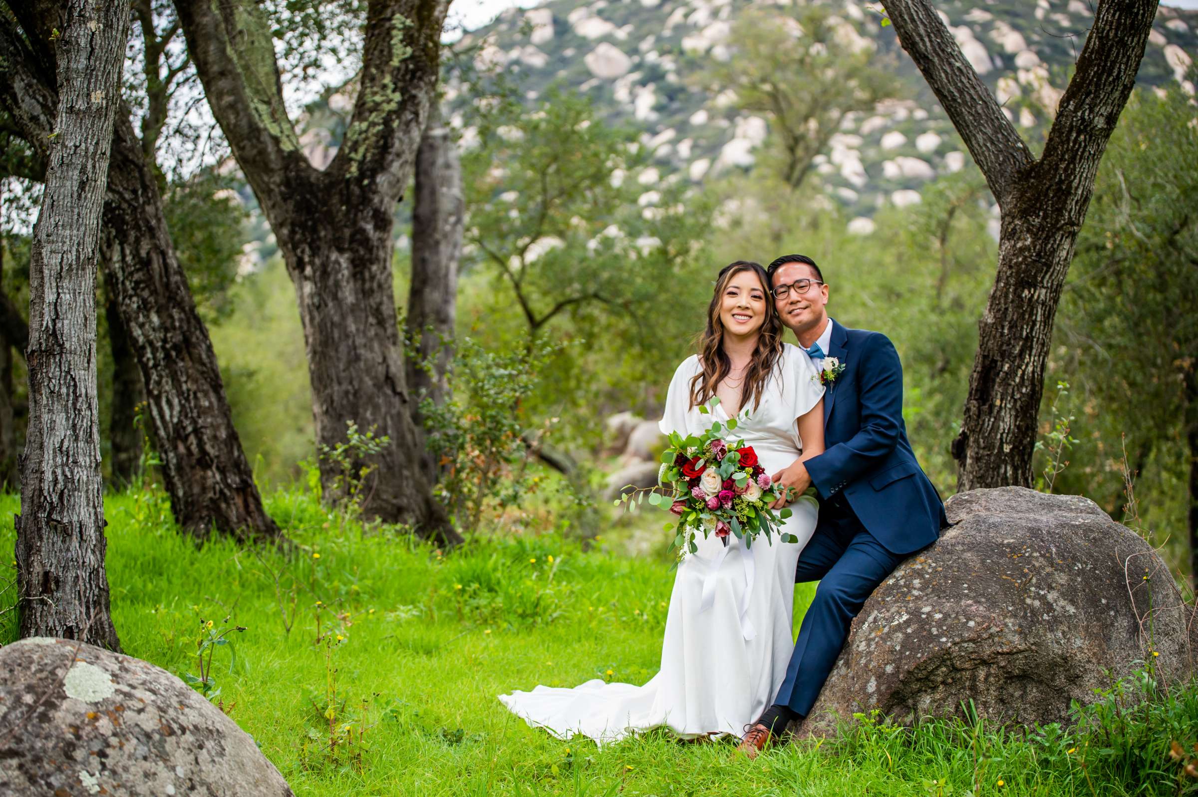 Mt Woodson Castle Wedding coordinated by Personal Touch Dining, Rebecca and Philip Wedding Photo #59 by True Photography
