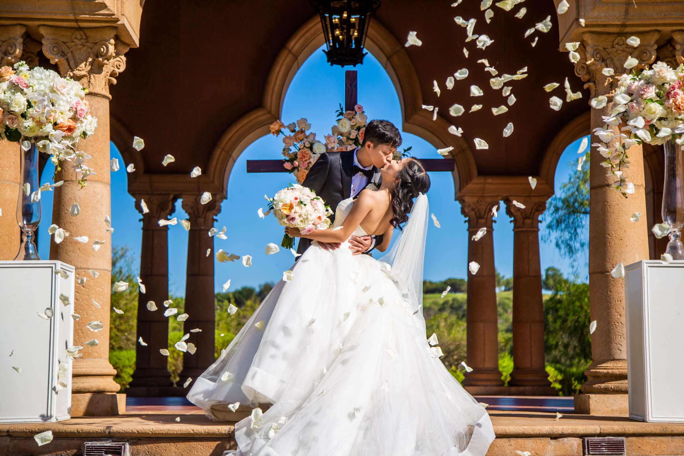 Fairmont Grand Del Mar Wedding coordinated by First Comes Love Weddings & Events, Sibo and David Wedding Photo #635583 by True Photography